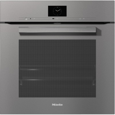 Four multifonction encastrable Miele h 7660 bp Vitro Line verre gris