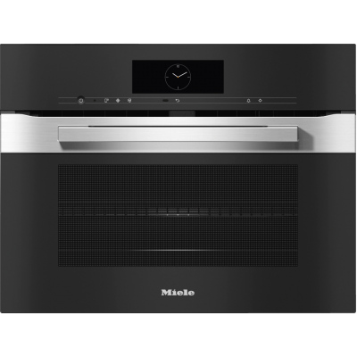Miele h 7840 bm built-in microwave combination oven 45 cm black