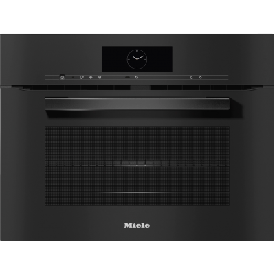 Miele H 7840 BM Einbau-Mikrowelle Kombi-Backofen 45 cm Schwarzglas