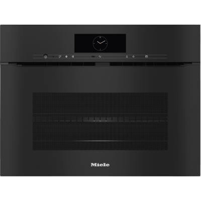 Miele H 7840 BMX Einbau-Mikrowelle Kombi-Backofen 45 cm Schwarzglas