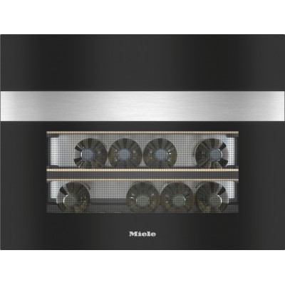 Miele kwt 7112 ig kompakter Einbau-Weinkeller H 45 cm schwarz