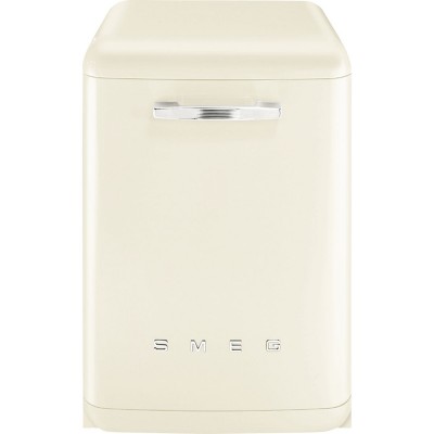 Smeg LVFABCR3 50's Style  Dishwasher freestanding cream