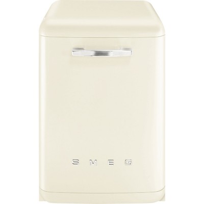 Smeg LVFABCR3 50's Style  Geschirrspüler freistehende Creme