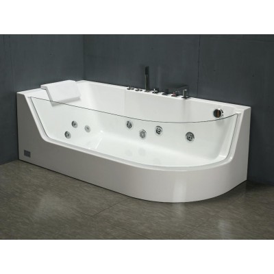 Aria  Jacuzzi with white glass