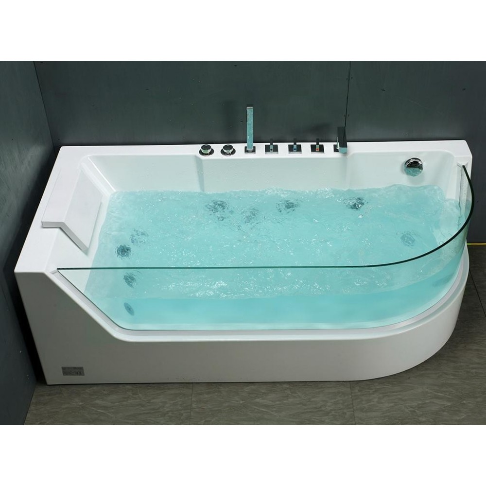 Mumusuki Buse Jet Bulles Pour Baignoire à Remous - Accessoire Balnéothérapie Blanc