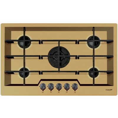 Foster 7601 932 Ke table de cuisson à gaz or 80 cm or