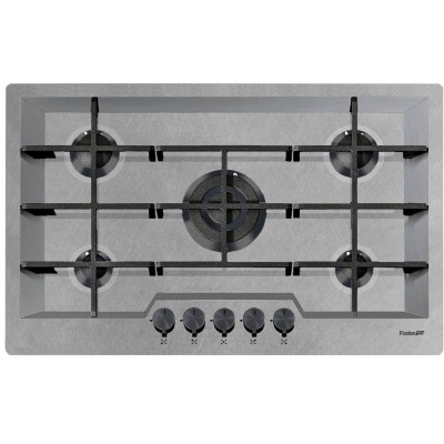 Foster 7601 082 ke noir table de cuisson à gaz 80 cm en acier inoxydable