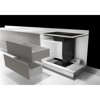 Płyta indukcyjna Foster 7391 245 Milano ze zintegrowanym okapem 86 cm
