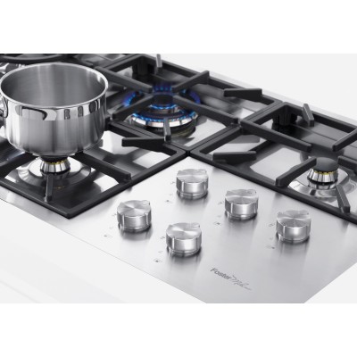 Plaque de cuisson à gaz Foster 7639 000 Milano 115 cm en acier inoxydable