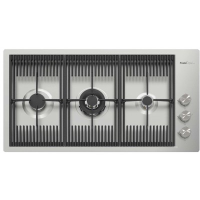Foster 7680 000 Milanello Table de cuisson à gaz en acier inoxydable de 87 cm