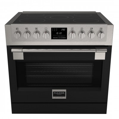 Fulgor fsrc 3605 p mi ed 2f mbk cuisine professionnelle à induction Sofia 91 cm noir