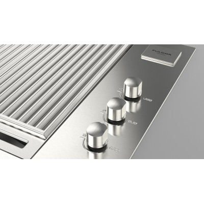 Fulgor FOBQ 803 G X Professional Gas Barbecue Built-in 83 cm
