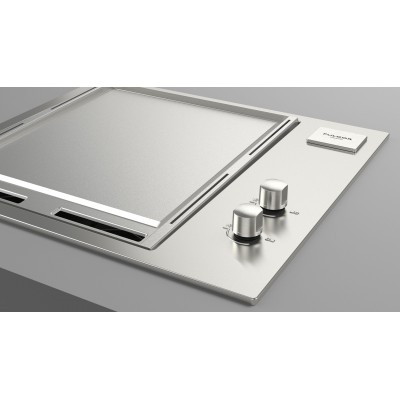 Fulgor fobq 601 ty gx piastra teppanyaki incasso  61 cm acciaio inox