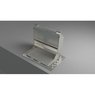 Fulgor fobq 803 gx barbacoa de gas profesional empotrable 83 cm
