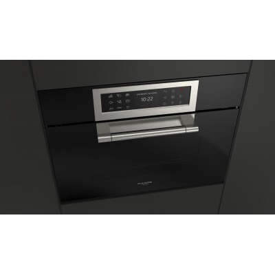 Fulgor fclcso 4510 tem bk built-in combined steam oven h 45 cm black