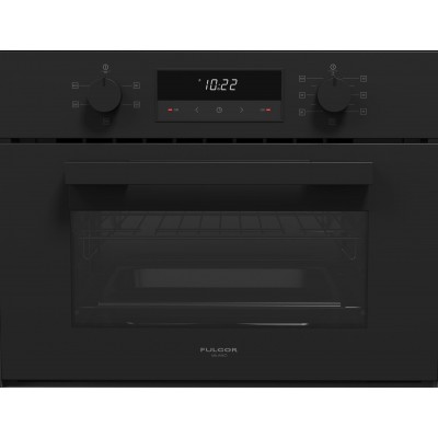 Fulgor fuso 4505 mt mbk steam oven with grill built-in h 45 cm black