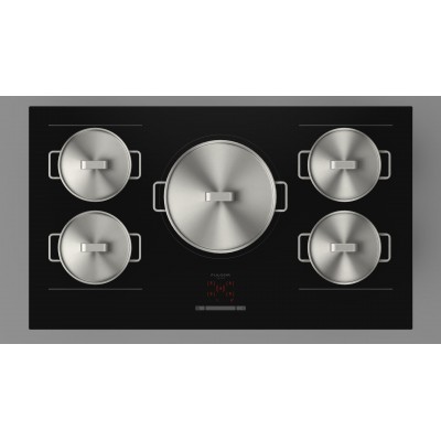 Fulgor fsh 905 id wt mbk placa de inducción 90 cm negro