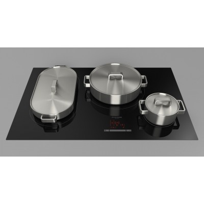 Fulgor fsh 804 id wt mbk induction hob 80 cm black