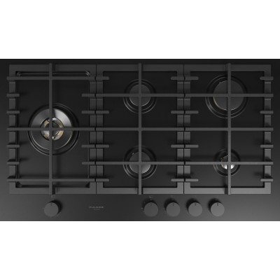 Fulgor fuh 905 g dwk mbk 90 cm gas hob Urbantech black