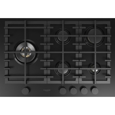 Fulgor fuh 755 g dwk mbk 75 cm gas hob Urbantech black