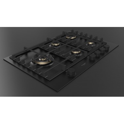 Fulgor fuh 755 g dwk mbk 75 cm gas hob Urbantech black