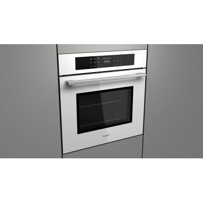 Fulgor fco 6215 tem wh Einbau-Multifunktionsbackofen Plano, weißes Glas