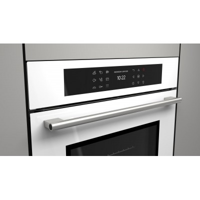 Fulgor fco 6215 tem wh built-in multifunction oven Plano white glass