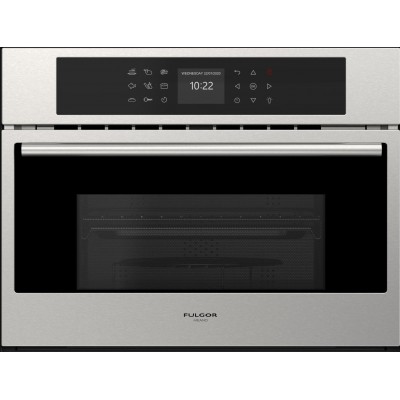 Fulgor fcmo 4510 tem x built-in microwave oven h 45 cm Combiset stainless steel