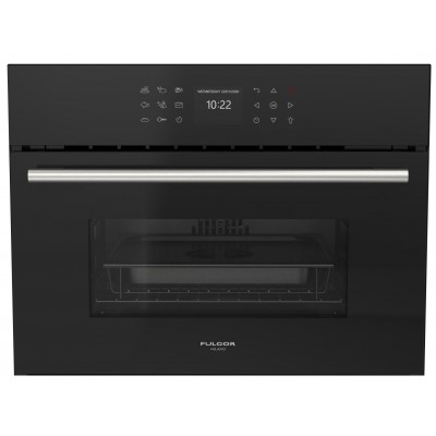 Fulgor fcso 4510 tem bk Einbau-Dampfbackofen H 45 cm Combiset schwarz