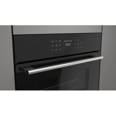 Fulgor fcso 4510 tem bk Einbau-Dampfbackofen H 45 cm Combiset schwarz