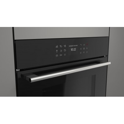 Fulgor fgmo 4508 tem bk Einbau-Mikrowelle + Grill H 45 cm Combiset schwarz