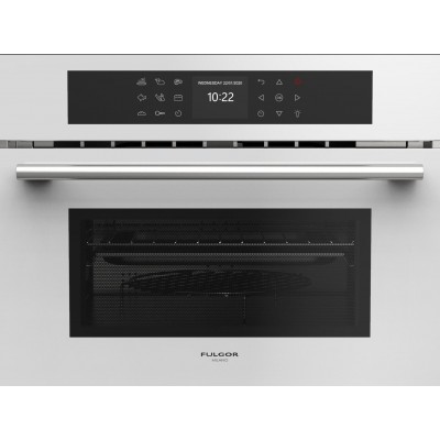 Fulgor fcmo 4510 tem wh horno microondas empotrable h 45 cm Combiset blanco