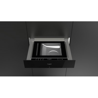 Fulgor fvsd 150 tc bk vacuum drawer black glass