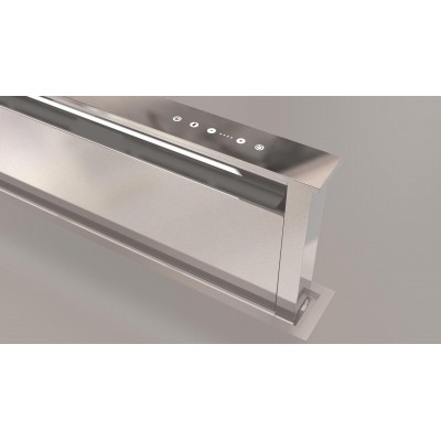 Fulgor fddh 1120 trc x campana de suelo Lift 120 Downdraft 112 cm acero inoxidable