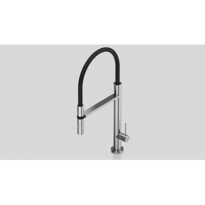 Fulgor fomt 521 x mitigeur monocommande en acier inoxydable