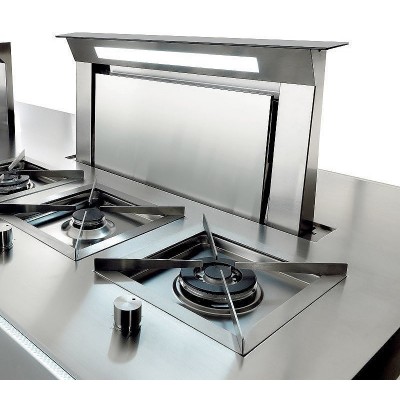 Falmec down draft worktop hood 90 cm stainless steel cddw90.e1