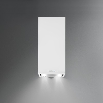 Okap ścienny Falmec Mira White Design 40 cm, stal biała