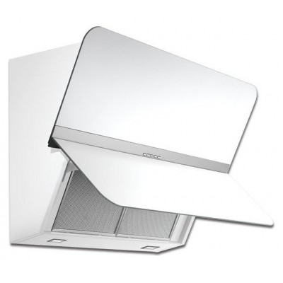 Falmec Flipper Wandhaube 85 cm, weißes Glas