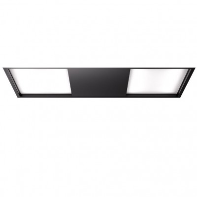 Okap sufitowy Falmec Skema 120 cm czarny