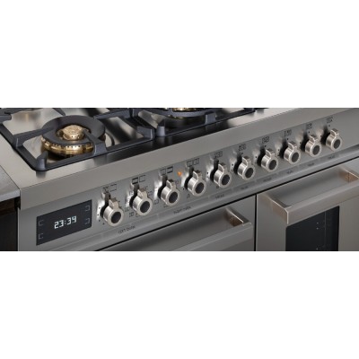 Bertazzoni pro126g2enet Arbeitsplattenküche 120 cm schwarz