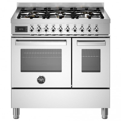 Bertazzoni pro96l2ext 90 cm Arbeitsplatte aus Edelstahl