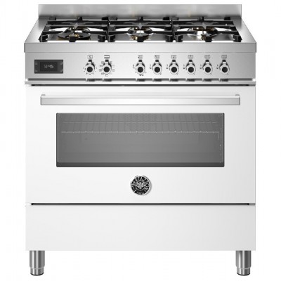 Bertazzoni pro96l1ebit encimera cocina 90 cm blanco