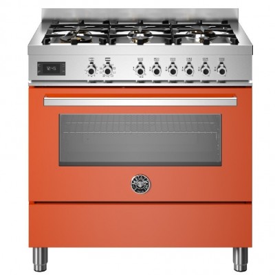 Bertazzoni pro96l1eart Arbeitsplattenküche 90 cm orange