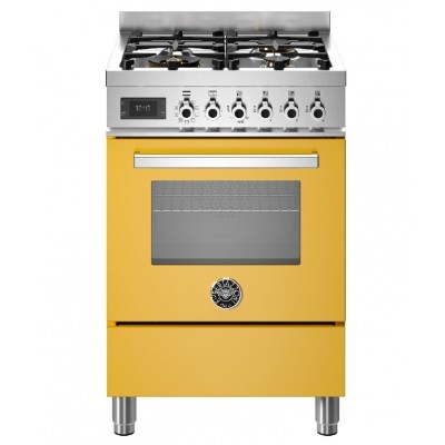 Bertazzoni pro64l1egit encimera de cocina a gas 60 cm amarillo