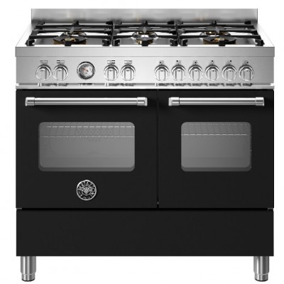 Bertazzoni mas106l2enet arbeitsplatte küche 100 cm schwarz