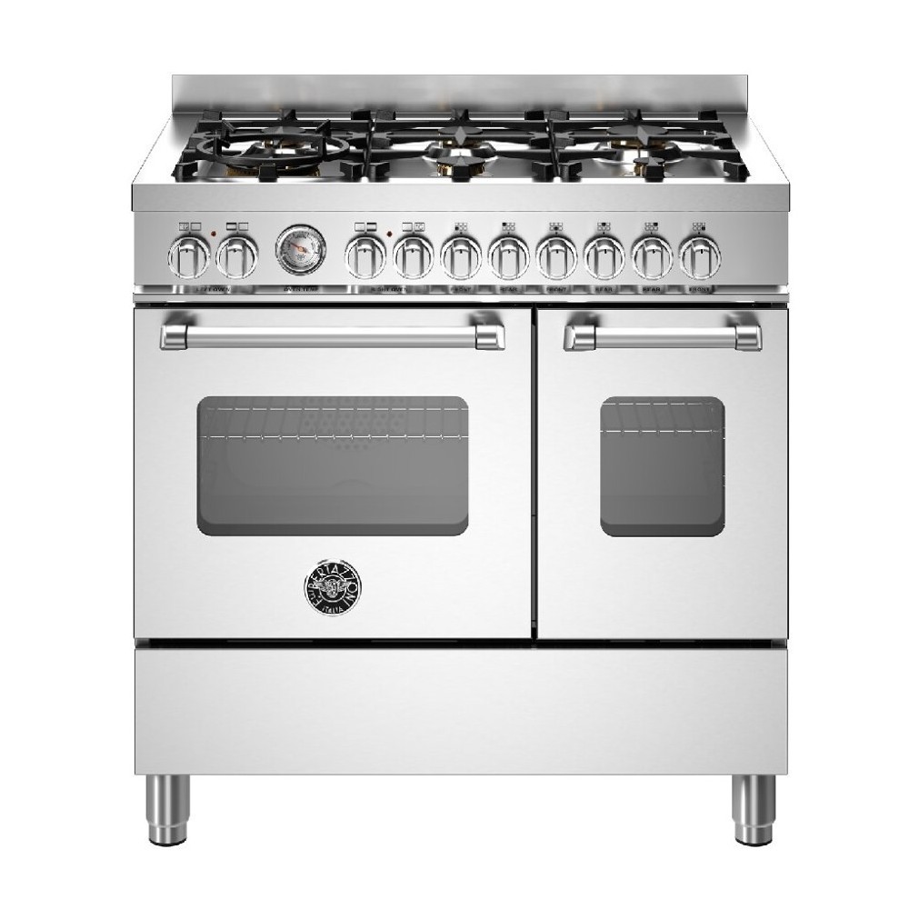 90cm stainless discount steel range cooker