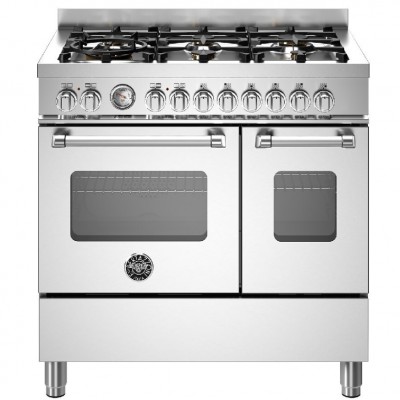 Bertazzoni mas96l2ext Cocina encimera de acero inoxidable 90 cm