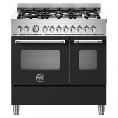 Bertazzoni Mas96l2enet Arbeitsplattenküche 90 cm schwarz