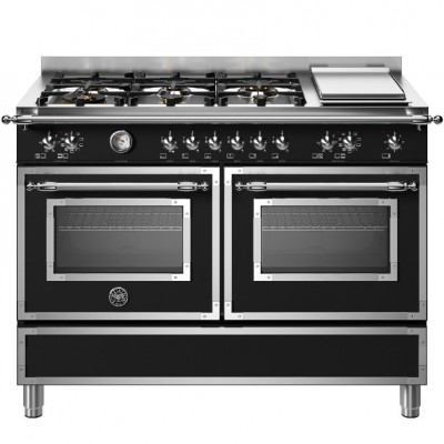 Bertazzoni her126g2enet cucina da appoggio 120 cm nero