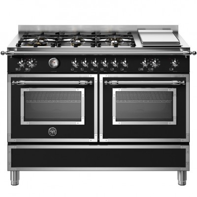 Bertazzoni her126g2enet cuisine à poser 120 cm noir